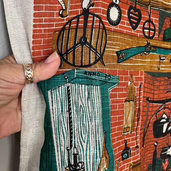 Vintage Country Kitchen Linen Dishtowel Hand Towel 1970’s - Picture 10 of 12